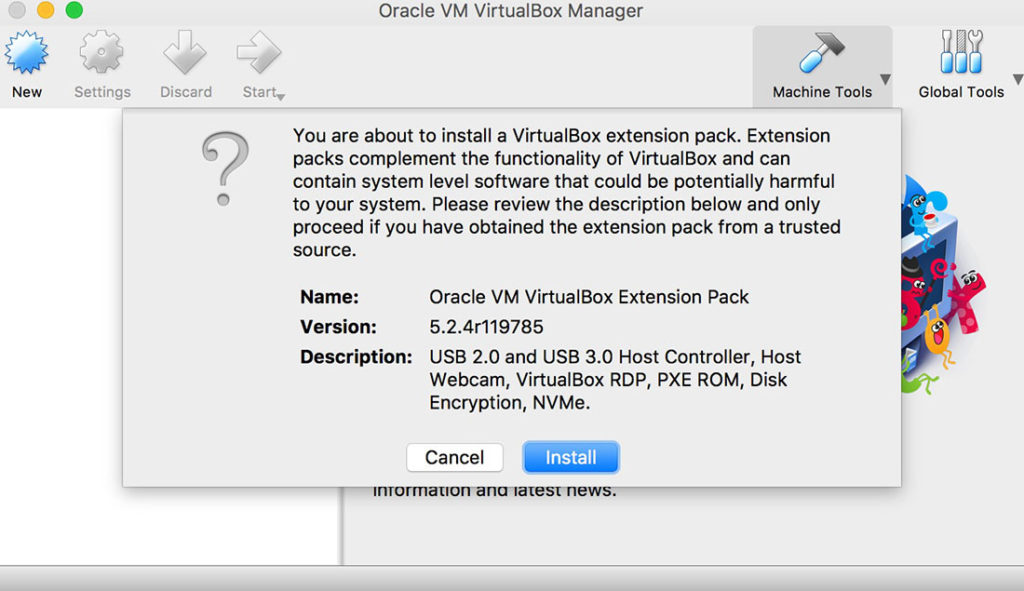 download virtualbox extension pack for mac