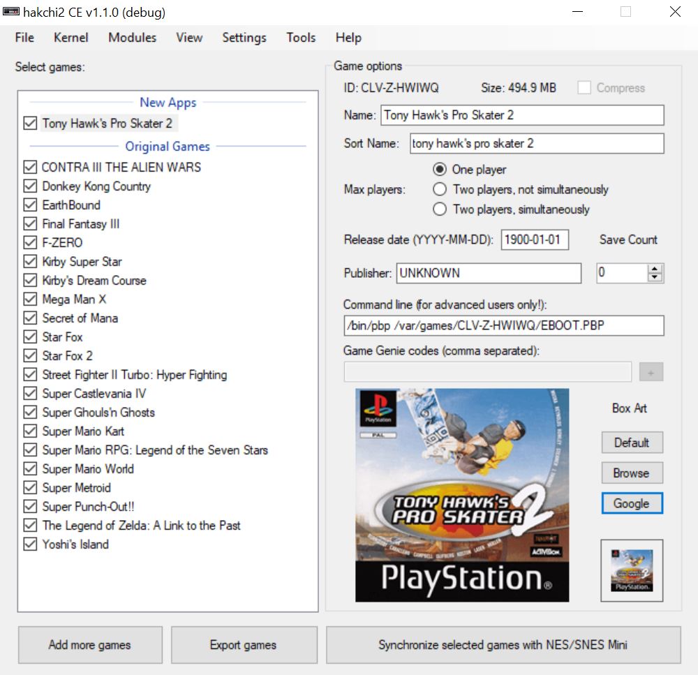 how to format usb drive for ps classic