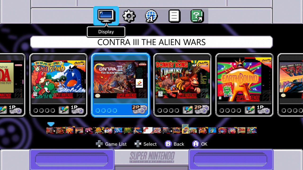 retroarch snes borders