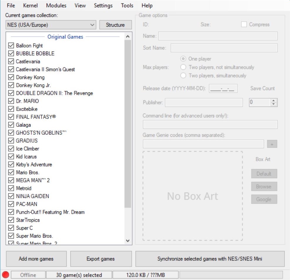 Adding SNES Roms to your SNES Mini 